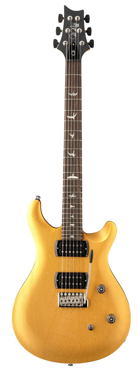 PRS SE CE24 Standard Satin Electric Guitar in Metallic Gold (2026